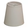 Small cardboard lampshade, white color. - Moinat - Lampshade